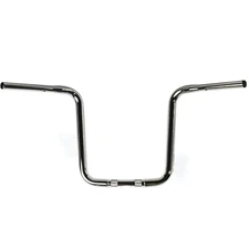 360 TWIN 14″ CHROME 1.25" FAT APE HANGER HANDLEBARS WITH PRE-INSTALLED PULL WIRE
