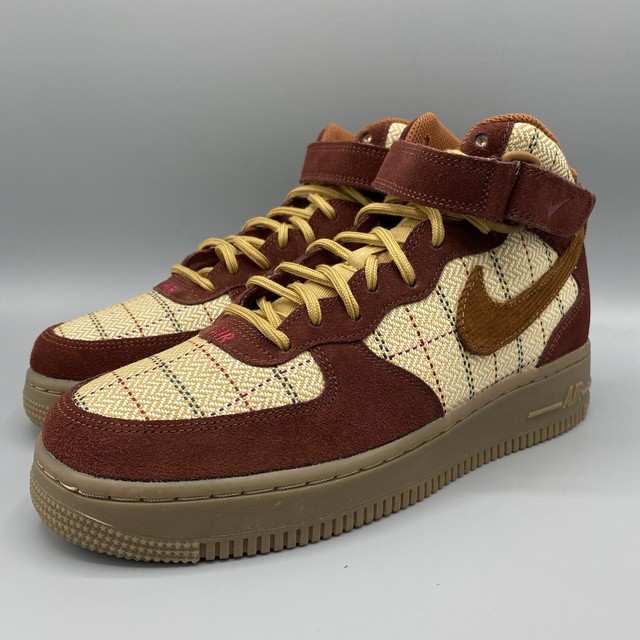 nike air force 1 mid brown