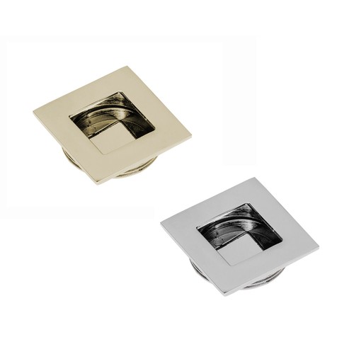 Recessed Flush Sliding Door Handle, Insert Square Handle | eBay UK