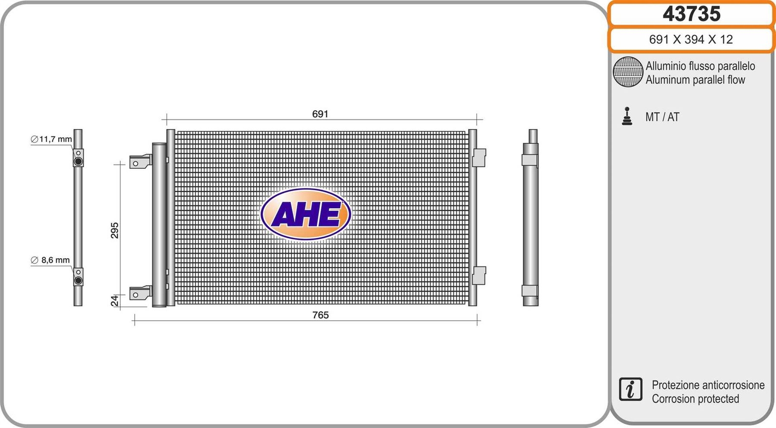 Condenseur climatisation Opel Astra K 1.4 Sports Tourer radiateur clim