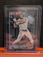 2024 Bowman Draft Gage Miller Black Refractor  /10