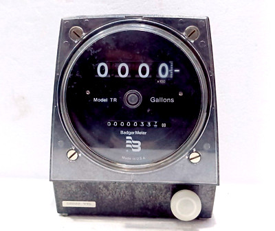 BADGER Totalisierender Rücksetz-Meterleser TR 58000-995 #NEU