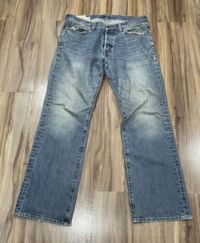 Abercrombie & Fitch Classic Bootcut Distressed Med