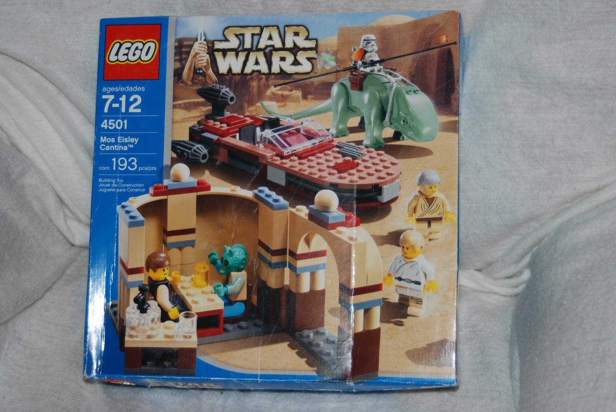 Lego Star Wars 4501 Mos Eisley Cantina 2004 Sealed New In Box 