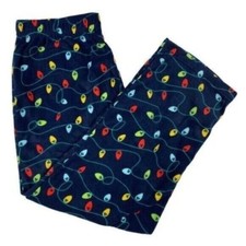 Wondershop Toddler Holiday Lights Fleece Matching Family Sleep Pajama Pants 12M