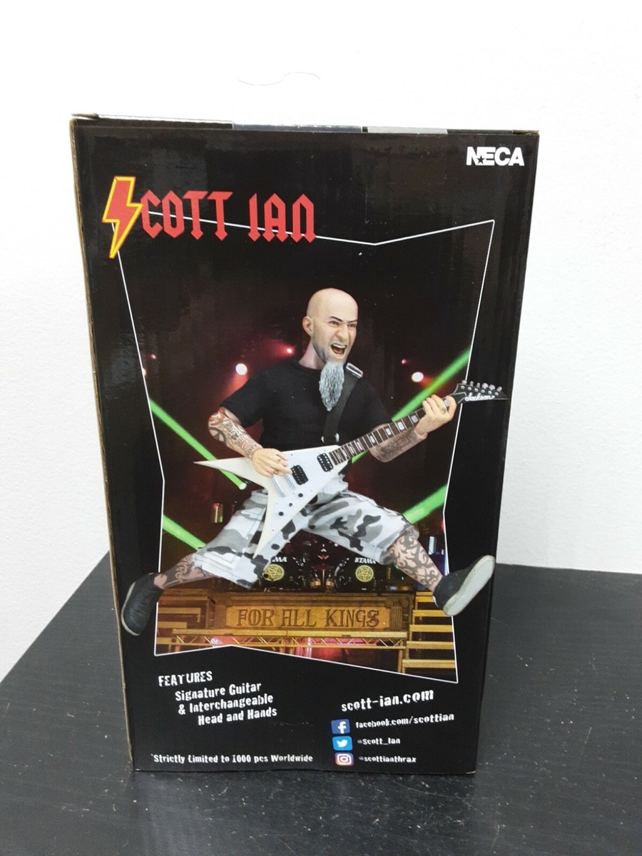 Neca Scott Ian Official Action Figure RARE-LIMITED Anthrax | eBay