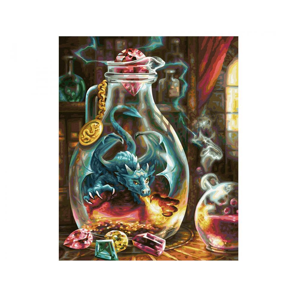 Schipper Malen nach Zahlen Der Drache 40 x 50 см Bilder malen fr Erwachsene 6890₽