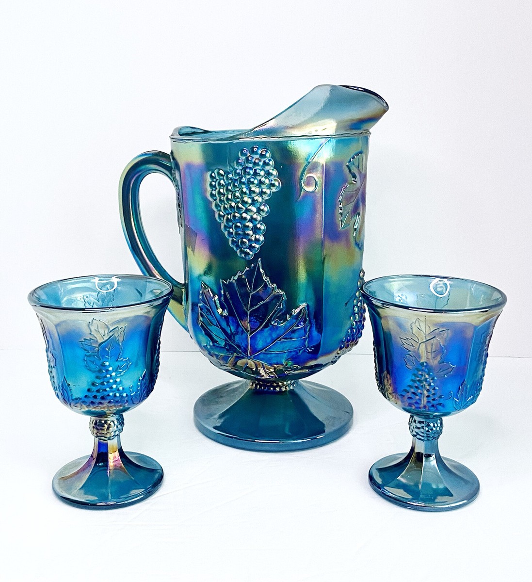 アメリカ製　カーニバルガラス　両手鉢　2個　16cm アメリカ製 カーニバルガラス 両手鉢 2個 16cm 【公式通販】