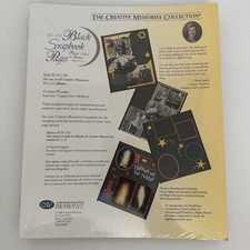 Creative Memories 8 1/2 x 11 BLACK Scrapbook PAGES RCM-11BL NEW Sealed
