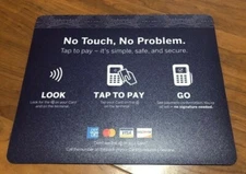 Amex American Express Amex Computer Laptop Table Purple mouse pad 11" x 9" NEW