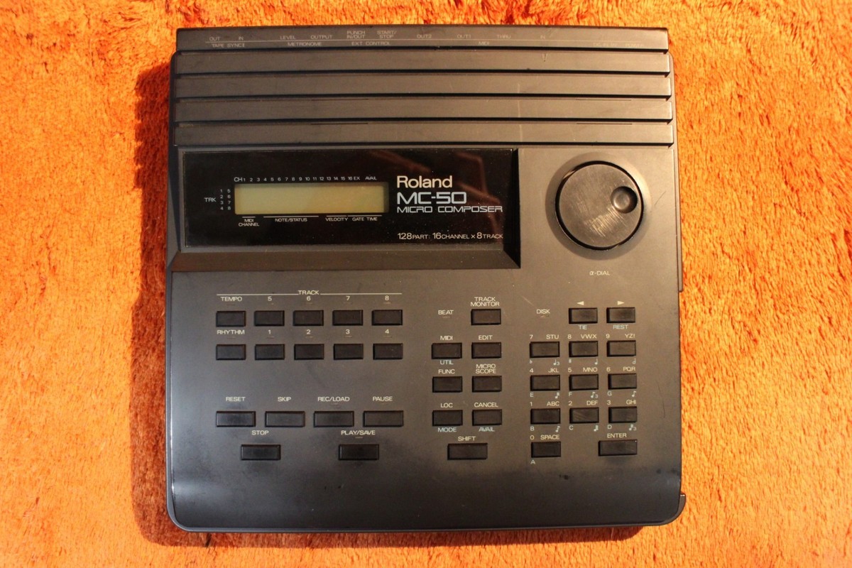 USED Roland MC-50 MC 50 MIDI Sequencer Micro Composer U2854 251216
