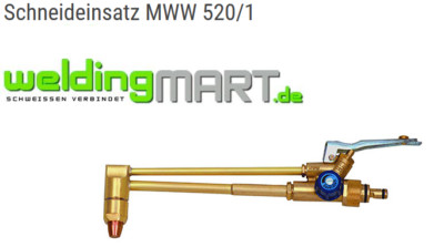 MWW Autogen Schneideinsatz Schneidbrenner für Ace/O2  Altern. GCE / Röhna
