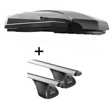 DACHBOX STRIKE440L+Dachträger VDP für für Mercedes CLS 4 Türer 04-10 DACHBOX STRIKE440L+Dachträger VDP für für Mercedes CLS 4 Türer 04-10