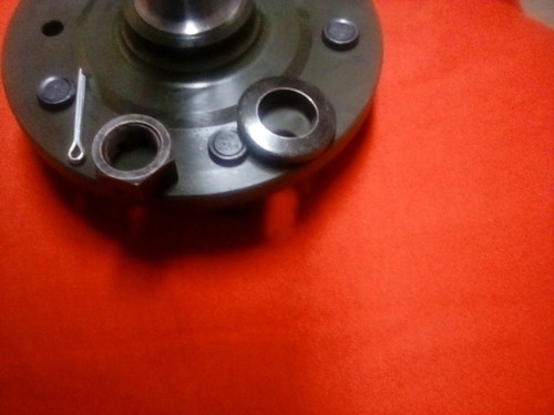 Corvette 1965-82 eje brazo trasero husillo tuerca correcta y pasador de lavadora y cotter - Imagen 10 de 10