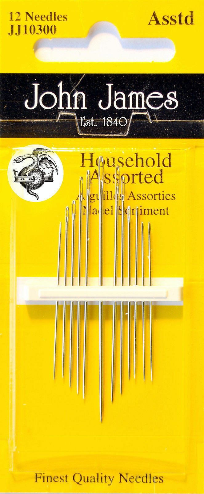 JOHN JAMES Hand Sewing Needles ALL STYLES SIZES SEWING CRAFT