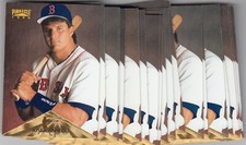 (73) 1996 Jose Canseco Pinnacle Foil Base Card Lot #36 - Red Sox Oakland A's