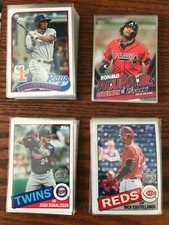 2020 Topps Update Inserts & Parallels - '85, #1 Prospect, Gold, Foil, Yellow +