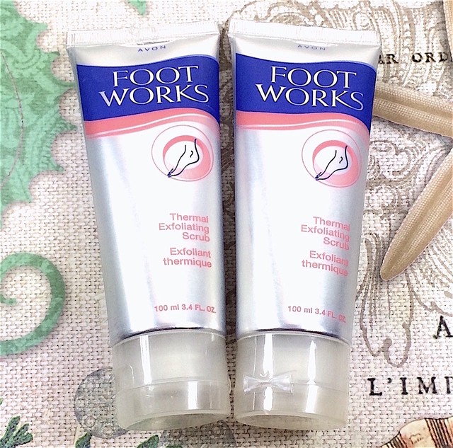 Avon (Qty 2) Foot Works Thermal Exfoliating Scrub 3.4 fl oz eBay