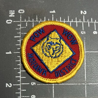 Vintage Mohawk District Pow Wow Cub Scout Cubs Boy Scouts BSA Scouting Patch