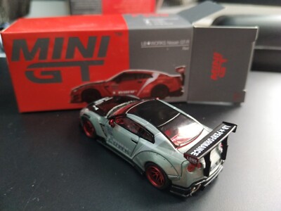 MINI GT 345 chase (used) LB WORKS Nissan GT-R R35 Type 2, Rear