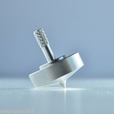 SEIMITSU KOMA Precision Spinning Top KOMA NEXT-URANUS Silver OKAYA MADE IN JAPAN