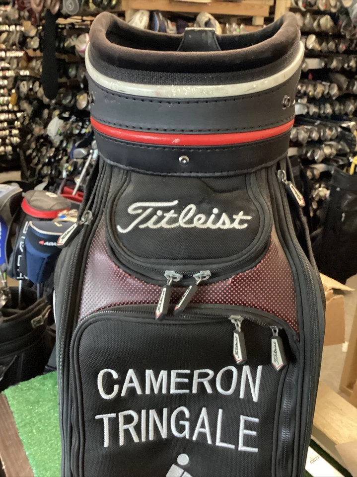 Titleist Georgia Tech Golf Staff Bag 6 Dividers (Cameron Tringale) - Image 2 of 4