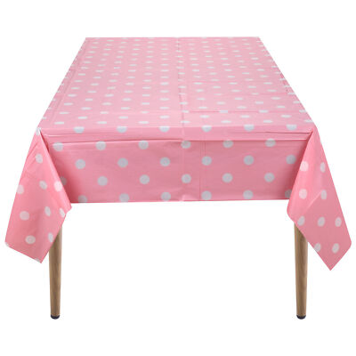 Rechteckige Tischdecke Tuch PVC Kunststoff Tischdecke Einweg abwischbar sauber Party