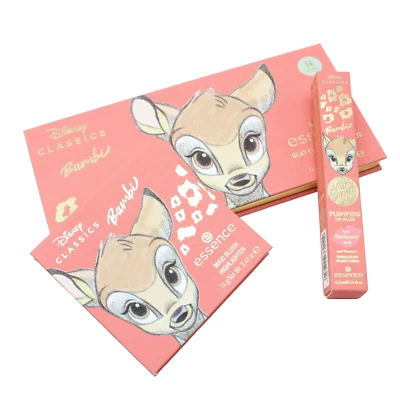 essence Disney Classics Bambi Set Eyeshadow Palette, Blush Highlighter, Lipgloss