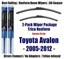2pk Super-Premium NeoForm Wipers fits 2005-2012 Toyota Avalon 162613/2013