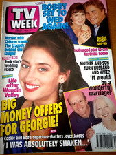 1992 TV Week magazine Georgie Parker~Katey Sagal~Pacino~NKOTB~ACP~Patsy Kensit