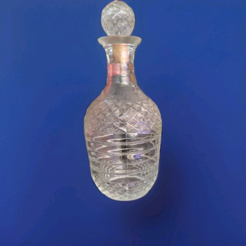 Vintage  Federal law forbids sale or reuse of this bottle D-8 66-47 / Decanter