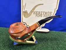 Pipa Mina sabbiata piegata Bulldog Briar pipa tabacco, borsa, non fumata