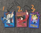 Anime Yu-Gi-Oh! YuGiOh Rubber Strap Keychain Charm YGO Kaiba Seto Yuki Judai
