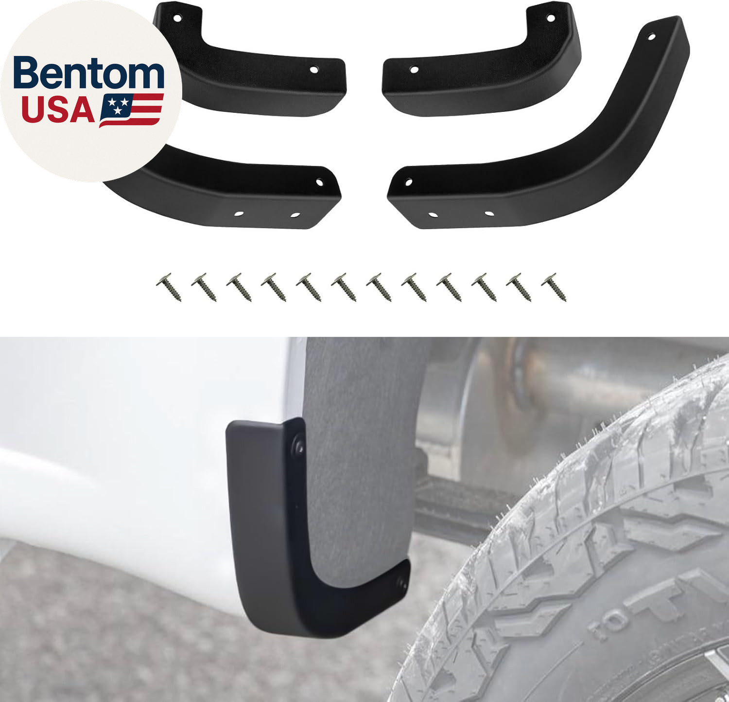 Mud Flap Delete Fit for Chevy Silverado 2019-2026,Mud Guards Mudflaps Delete Com