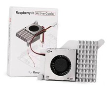 Official Active Cooler for Raspberry Pi 5, Combines an Aluminium Heatsink with