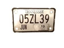 targa tennesse USA license plate harley davidson road king flhpi 1450ie 99-03