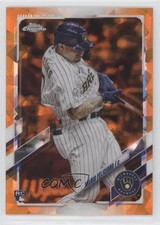 2021 Topps Chrome Update Sapphire Edition Orange 8/25 Mario Feliciano #US174 1c7