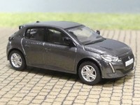1/87 Pcx Peugeot 208 Ii, Dunkelgrau-Metallic, 2019, 870595