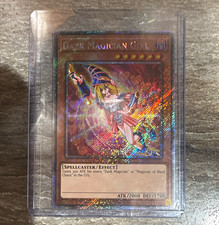 Konami Dark Magician Girl MFC-000 1st Ed Secret Rare Foil 2000/1700