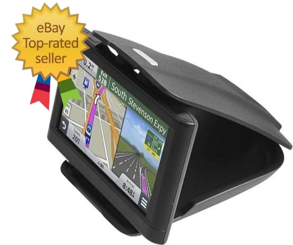 GPS Dash Mount [Matte Black Dock] for Garmin Nuvi Drive Dezl