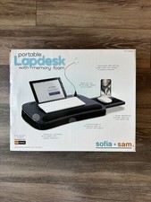 SOFIA + SAM PORTABLE LAPDESK WITH MEMORY FOAM...