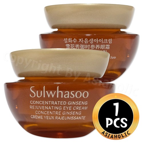 Sulwhasoo Concentrated Ginseng Rejuvenating Eye Cream 4ml x 1pcs (4ml) Newest