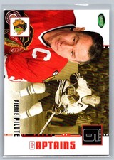 2003-04 Parkhurst Original Six Chicago #80 Pierre Pilote Chicago Blackhawks