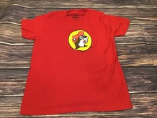 Buc-ee's Classic Logo Red Youth Size Medium T-shirt