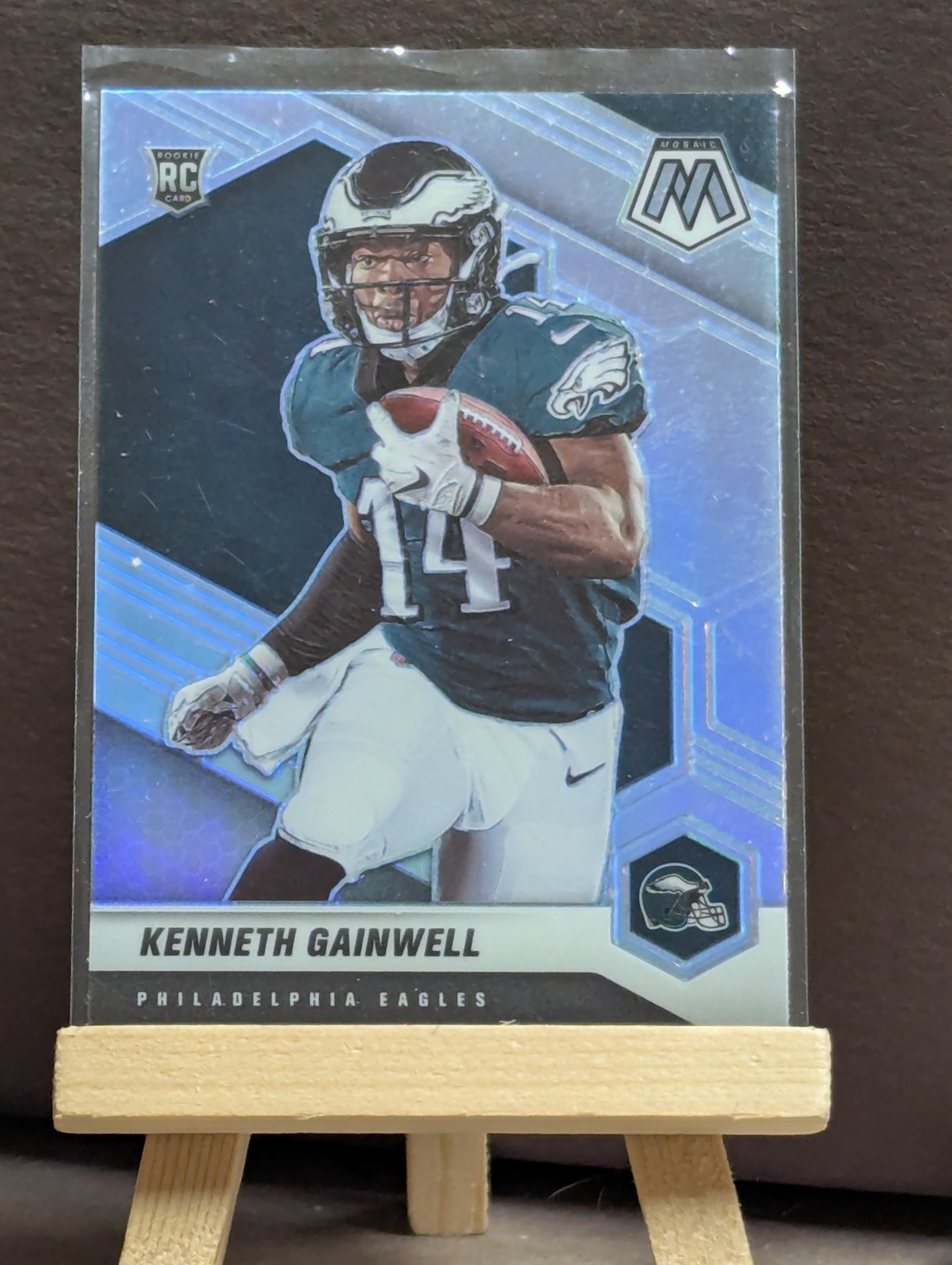 2021 Panini Mosaic - Rookie Variations Kenneth Gainwell #339-V Silver Prizm (RC)