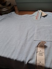 Cat Jack Size Large 10/12 Light Blue T- Shirt