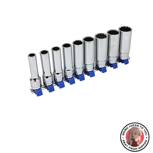 New SK11 Deep Socket Set 10-24mm 12.7mm 1/2-inch Drive SHS409D | eBay