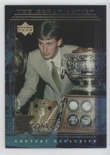 1999-00 Upper Deck Gretzky Exclusive Gold 77/99 Wayne Gretzky #49 HOF 4f5