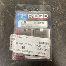 Ridgid 37940 2   11-1/2 TPI High Speed Steel Manual Threader Pipe Die