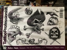 Tattoo Professionist 2 Realistic Skulls
